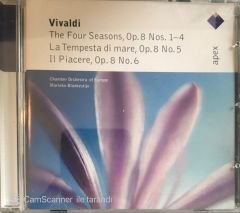 Vivaldi - The Four Seasons Op.8 Nos1-4 CD
