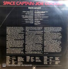 Joe Cocker Live In Concert / Space Captain LP