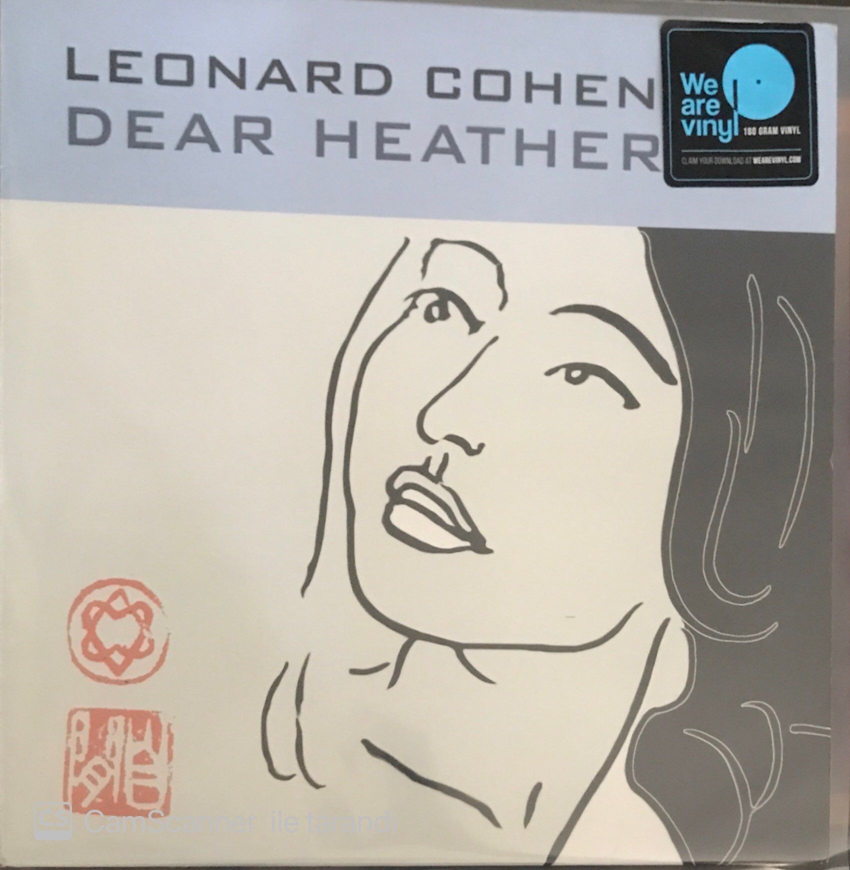 Leonard Cohen Dear Heather LP