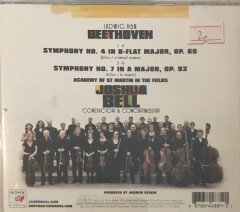 Beethoven Symphonies No. 4 & 7 Joshua Bell Academy Of St. Martin In The Fields CD