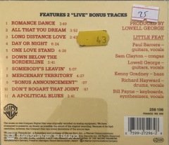 Little Feat The Last Record Album CD