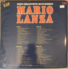 Mario Lanza - Zıjn Grootste Successen Double LP