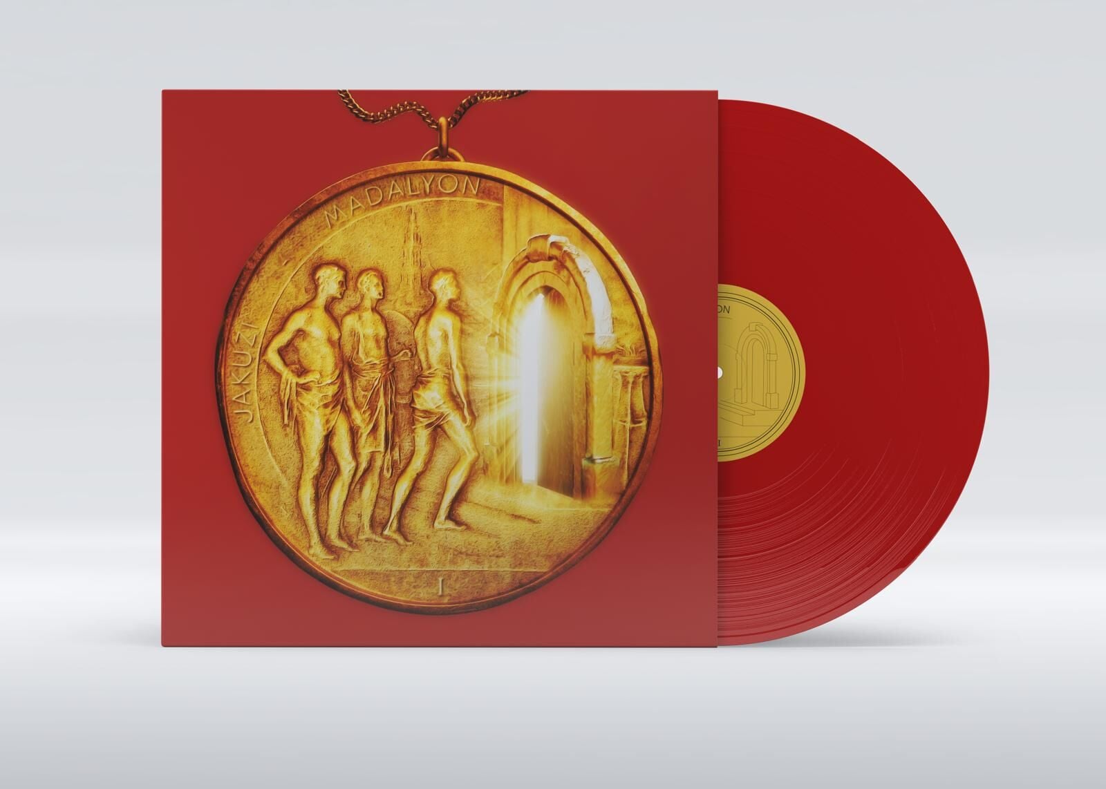 Jakuzi - Madalyon I LP ( Limited Edition 1000 Numbered , Transparent Red Vinyl )