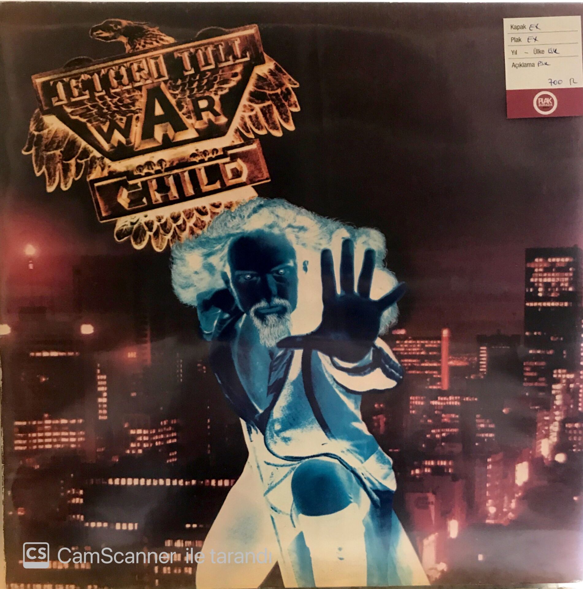 Jethro Tull War Child LP