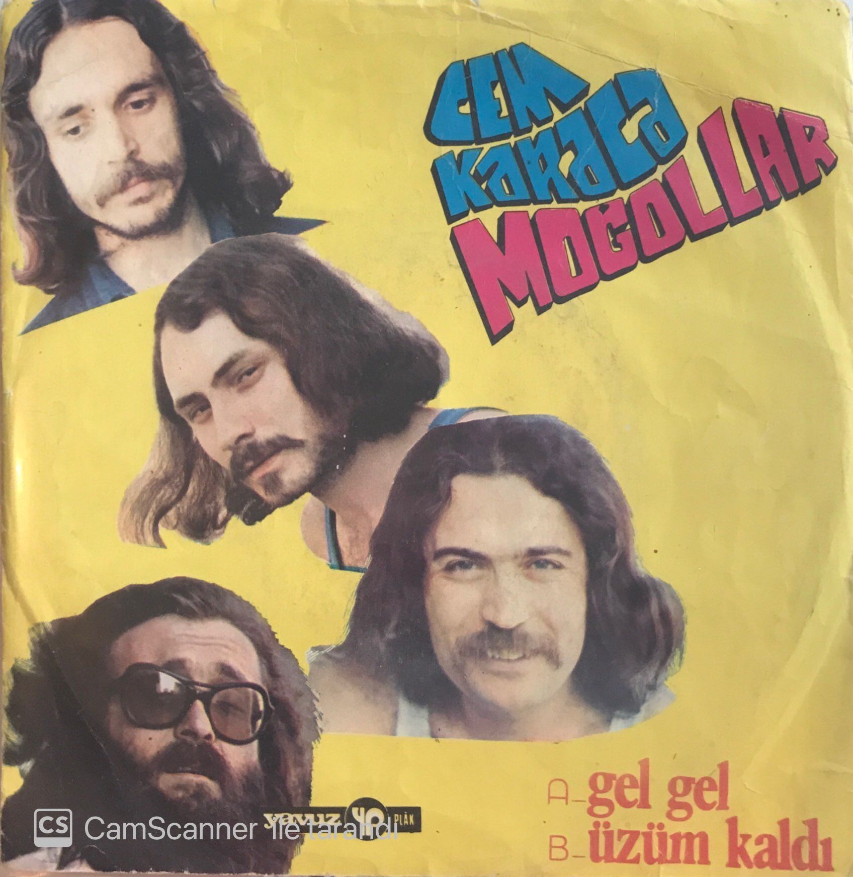 Cem Karaca Moğollar Gel Gel 45lik