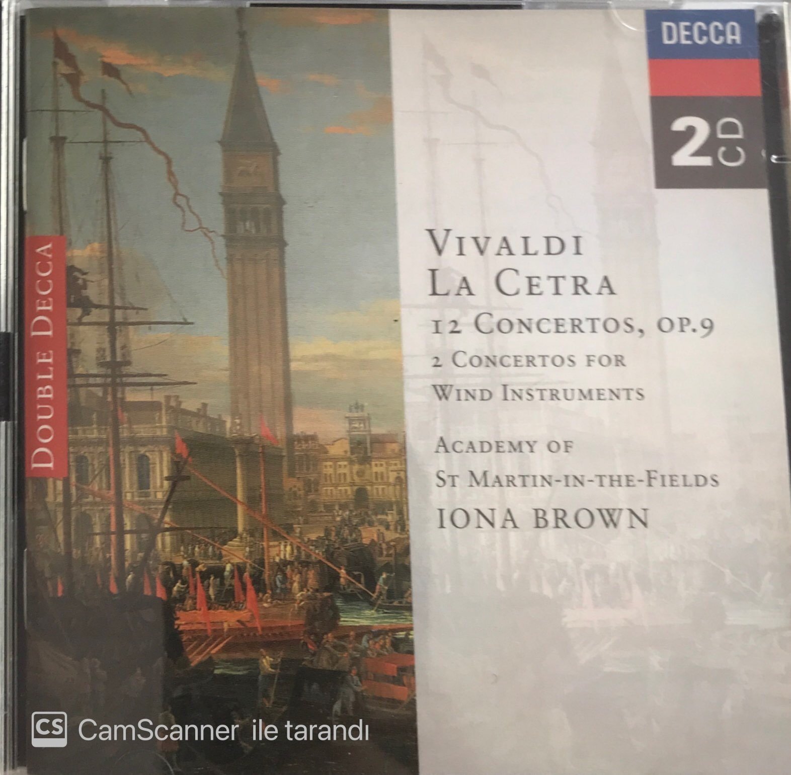 Vivaldi La Cetra CD