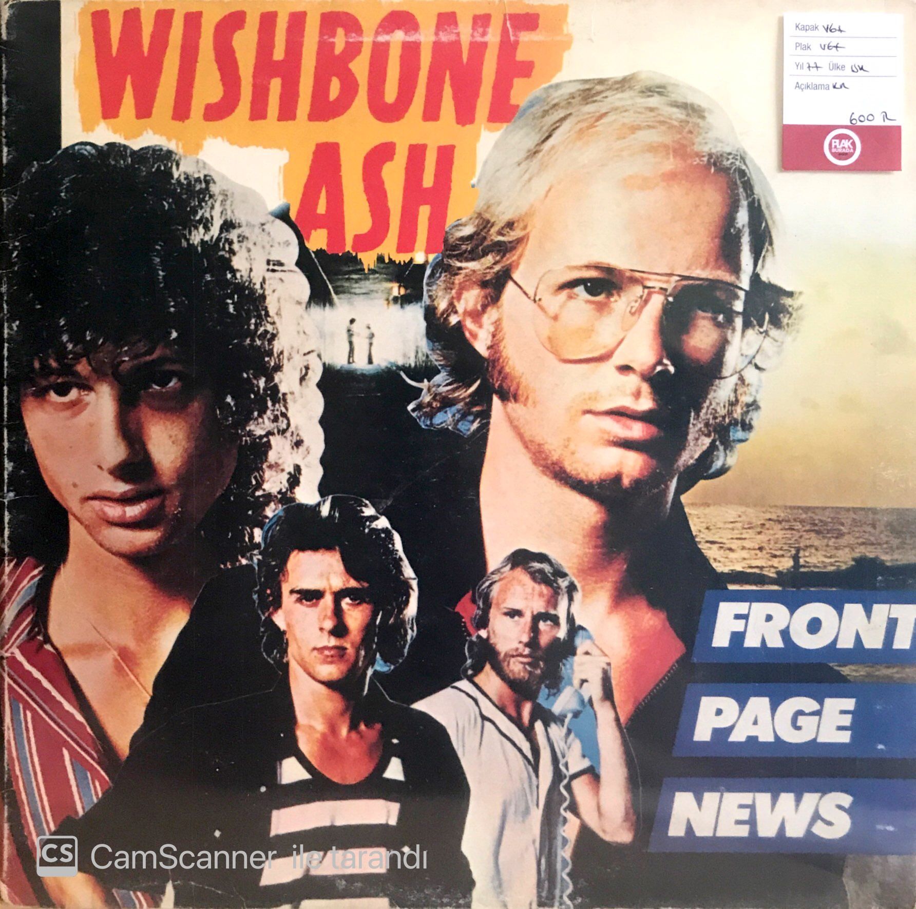 Wishbone Ash / Front Page News LP