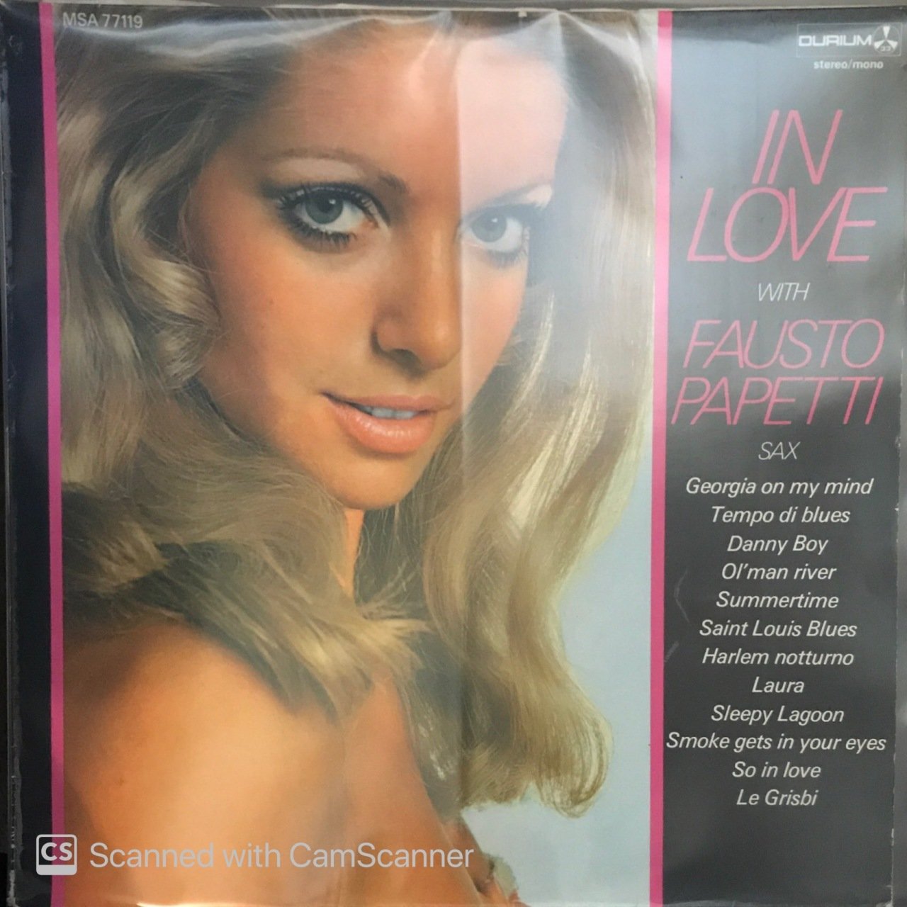 Fausto Papetti With In Love LP