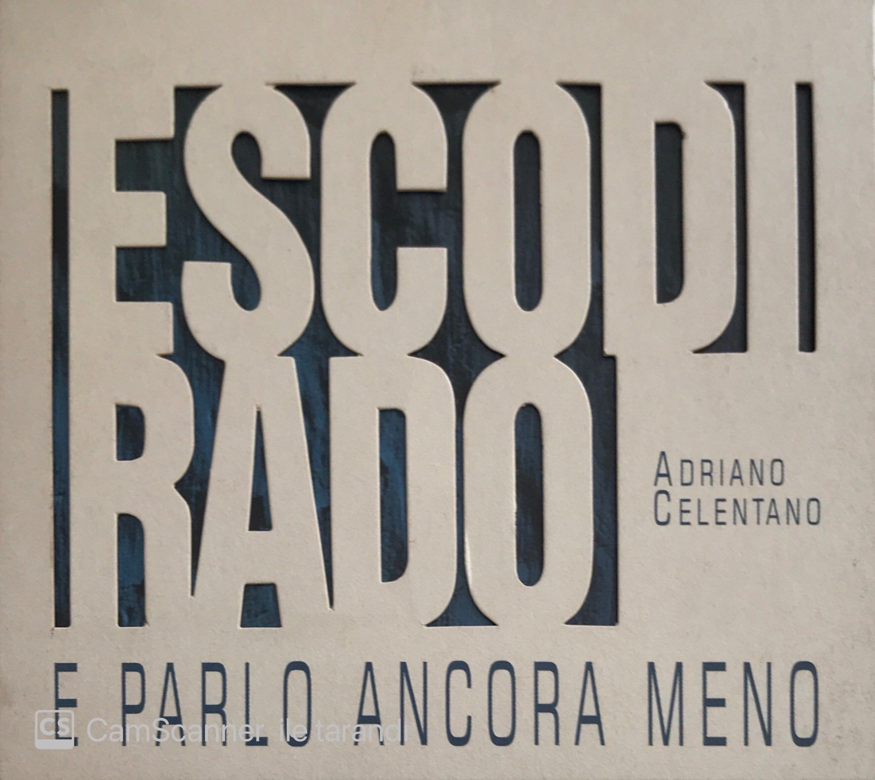 Escodi Rado E Parlo Ancora Meno CD