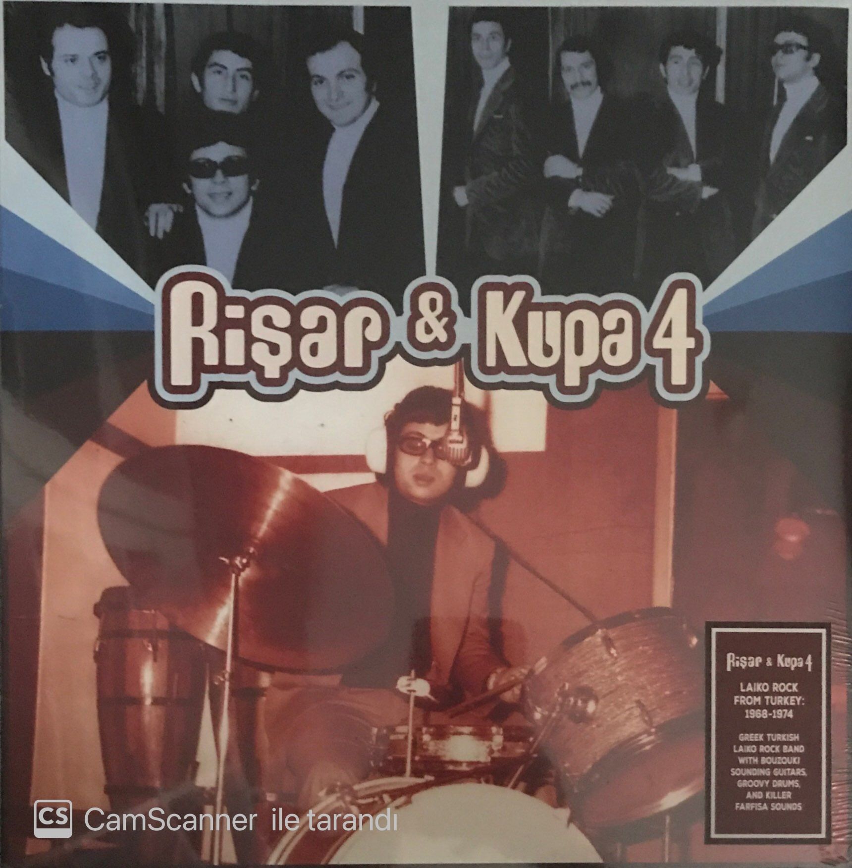 Rişar & Kupa 4 Laiko Rock From Turkey 1968-1974 LP