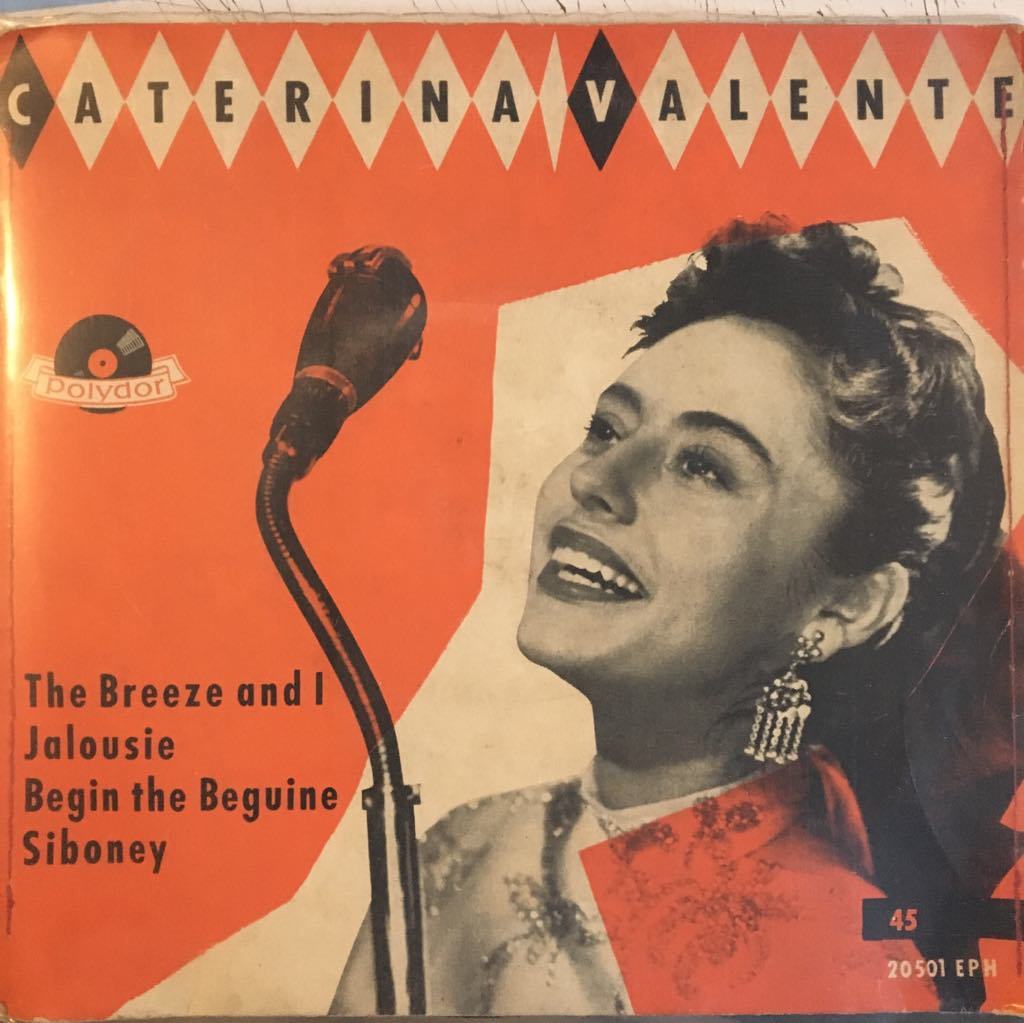 Caterina Valente The Breeze and I Jalousie 45lik