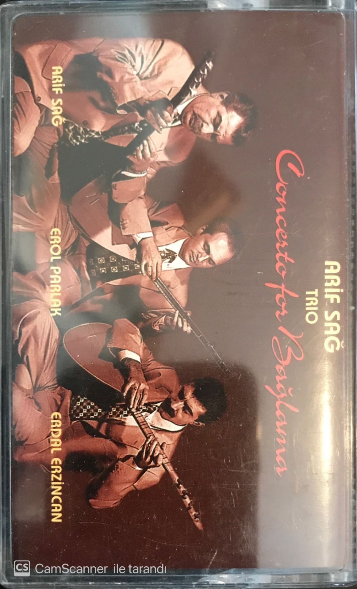 Arif Sağ Trio - Concerto For Bağlama KASET