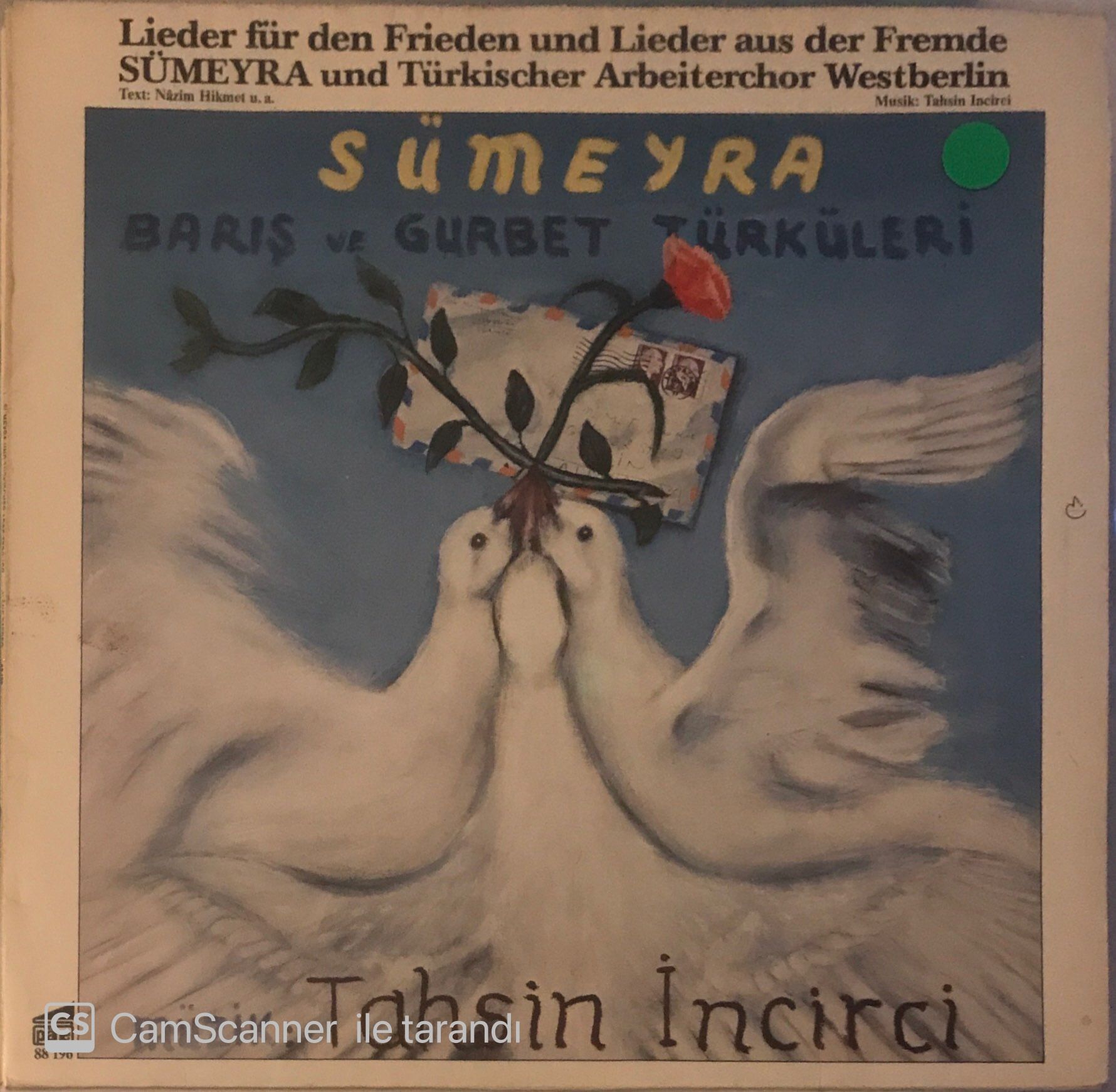 Sümeyra - Barış ve Gurbet Türküleri LP