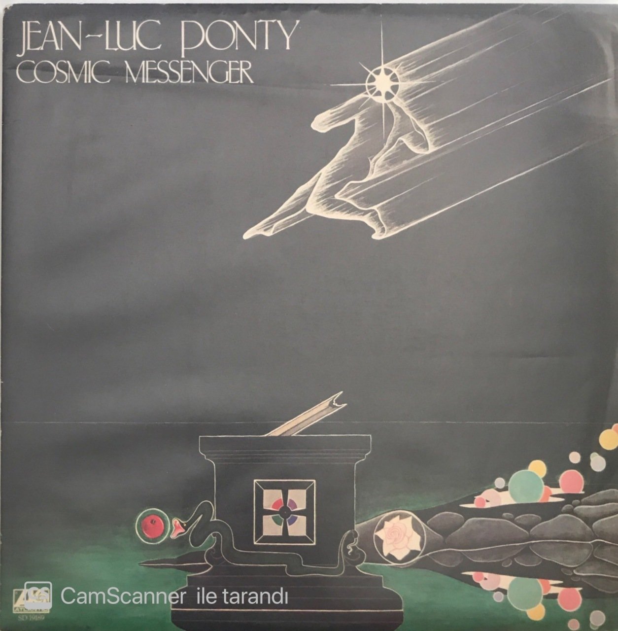 Jean Luc Ponty Cosmic Messenger LP