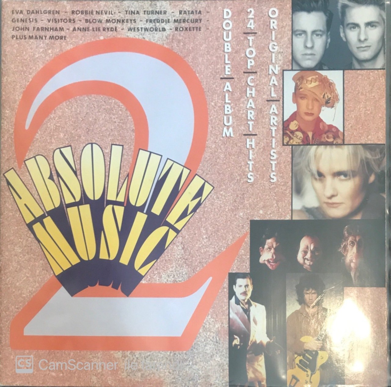 Absolute Music 24 Top Chart Hits Double LP