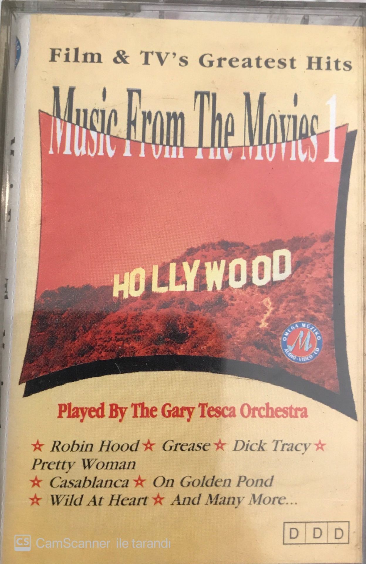 Film & TV's Greatest Hits - Music From The Movies 1 KASET
