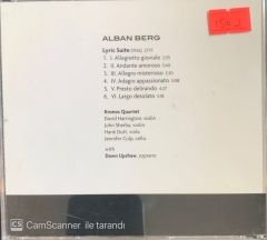 Kronos Quartet Alban Berg : Lyric Suite CD