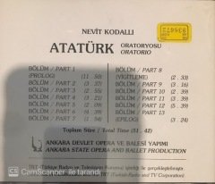 Nevit Kodallı Atatürk Oratoryosu CD