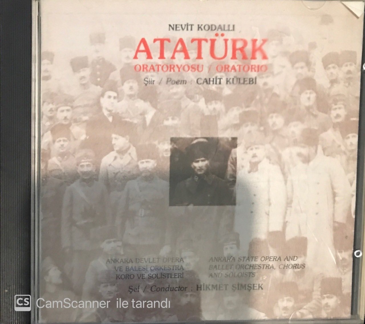 Nevit Kodallı Atatürk Oratoryosu CD