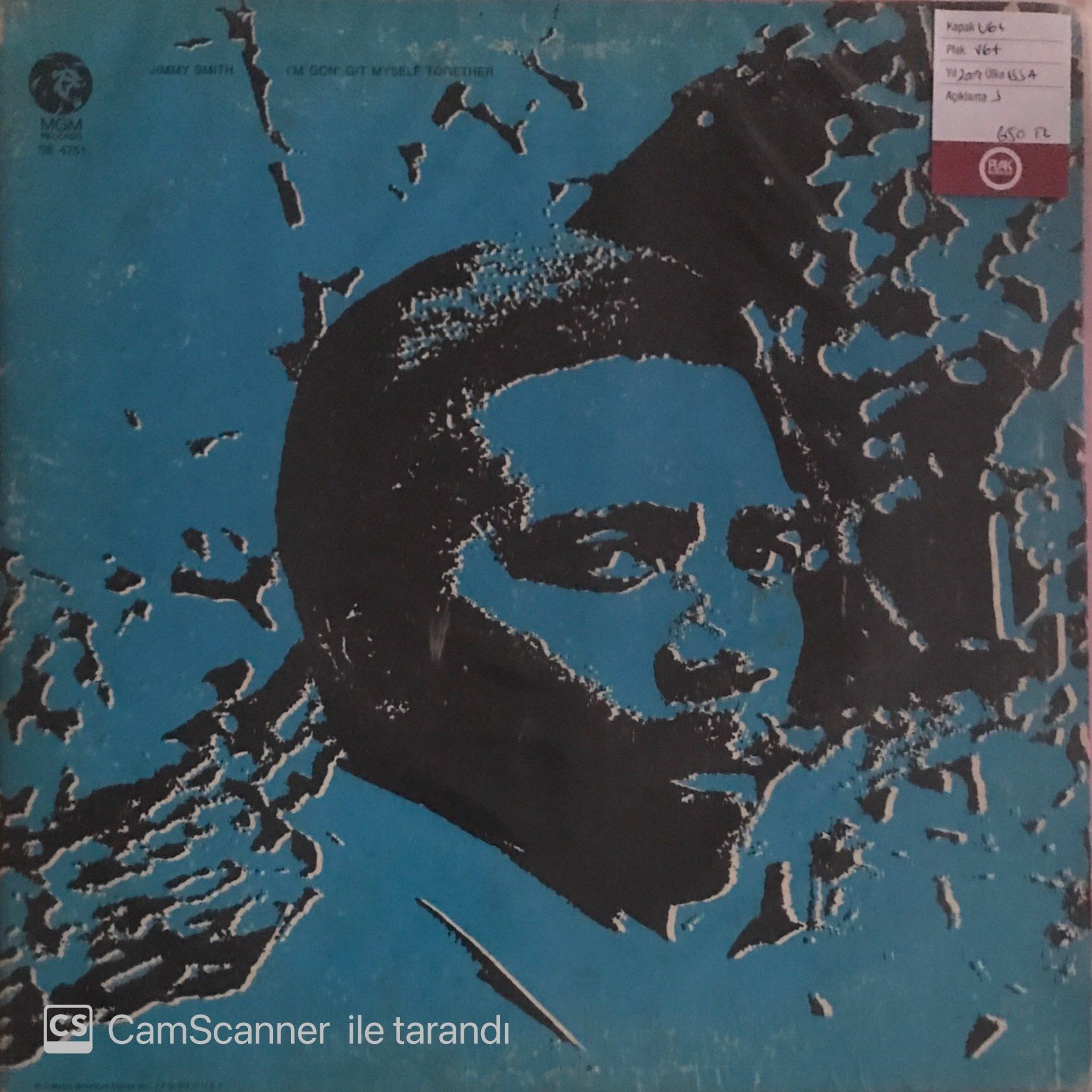 Jimmy Smith - I'm Gon' Git Myself Together LP