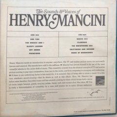 The Sounds - Voices Of Henry Mancini LP