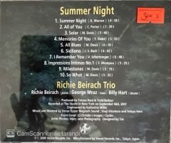 Richie Beirach Trio / Summer Night CD
