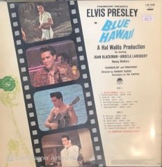 Elvis Presley See In Hall Wallis' Blue Hawaii 14 Great Songs LP