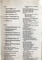 David Bowie / Space Oddity LP