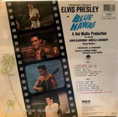 Elvis Presley See In Hall Wallis' Blue Hawaii 14 Great Songs LP