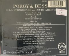 Ella Fitzgerald Louis Armstrong Porgy & Bees CD