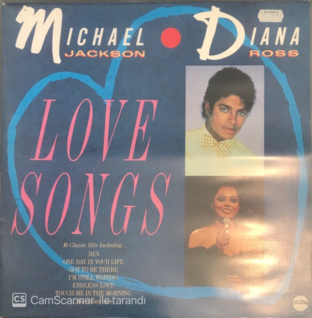 Michael Jackson Diana Ross Love Songs LP