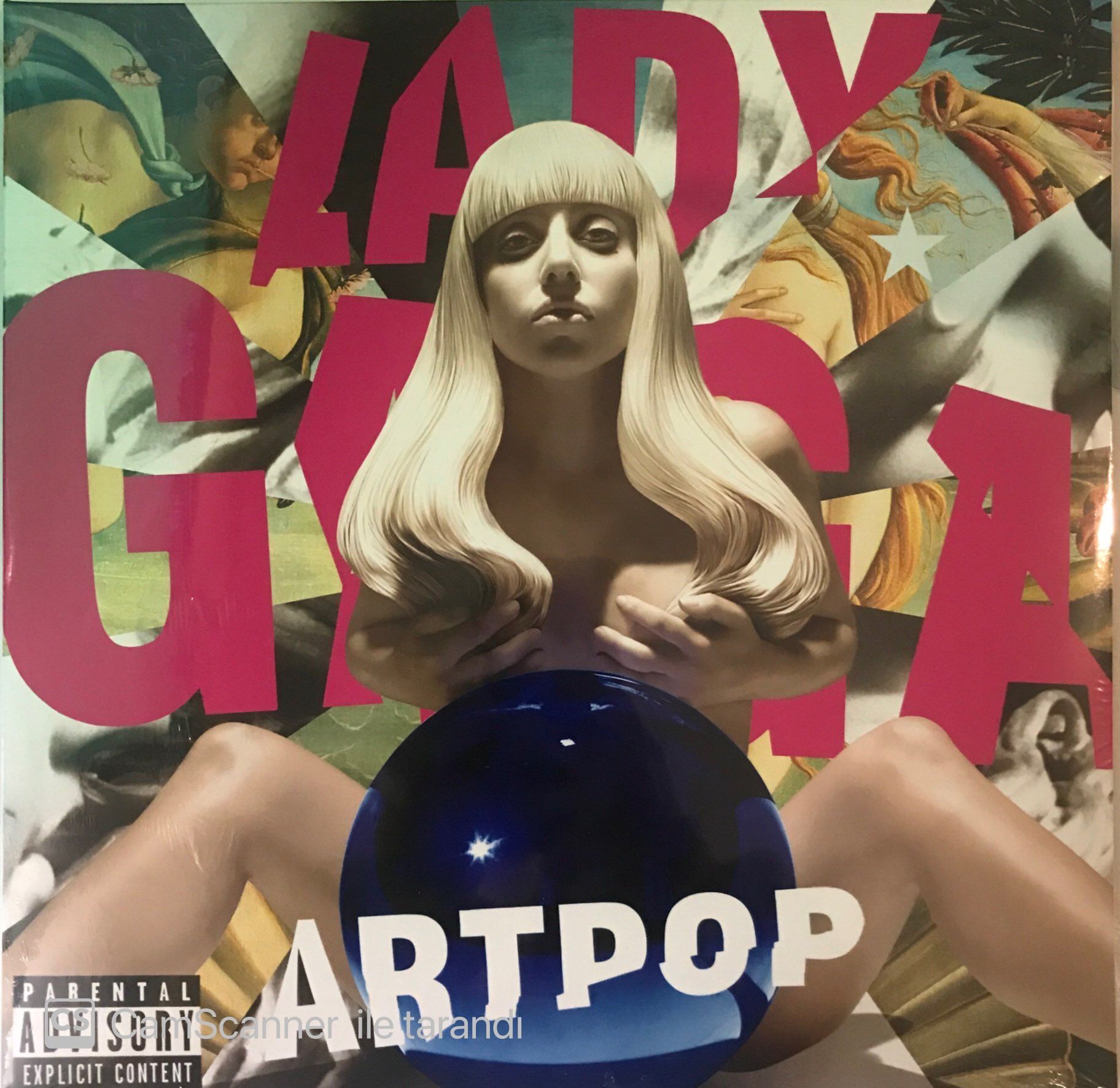 Lady Gaga Artpop Double ( Mavi )  LP
