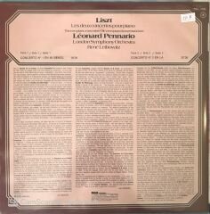 Liszt - Les Deux Concertos Pour Piano Pennario LP