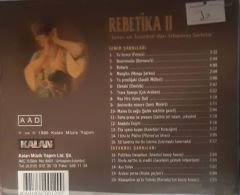 Rebetika 2 İzmir ve İstanbul'dan Yıllanmış Şarkılar CD