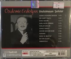 Özdemir Erdoğan Unutulmayan Şarkılar CD