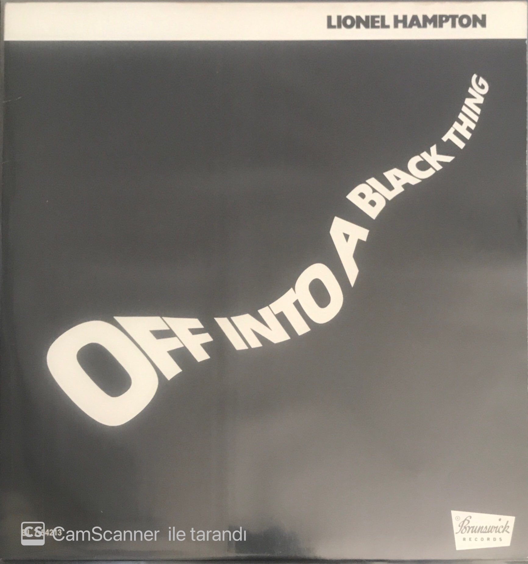 Lionel Hampton Off Into A Black Thing LP