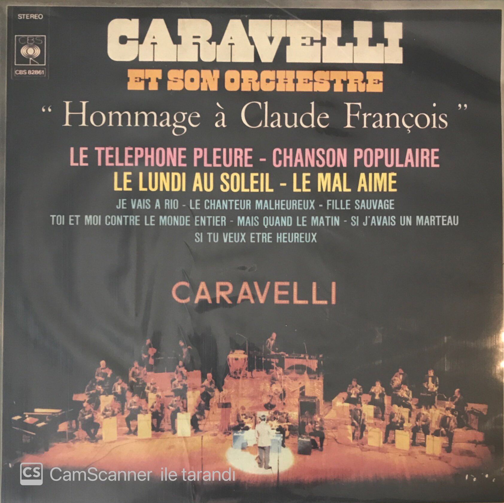 Caravelli Hommage A Claude François LP