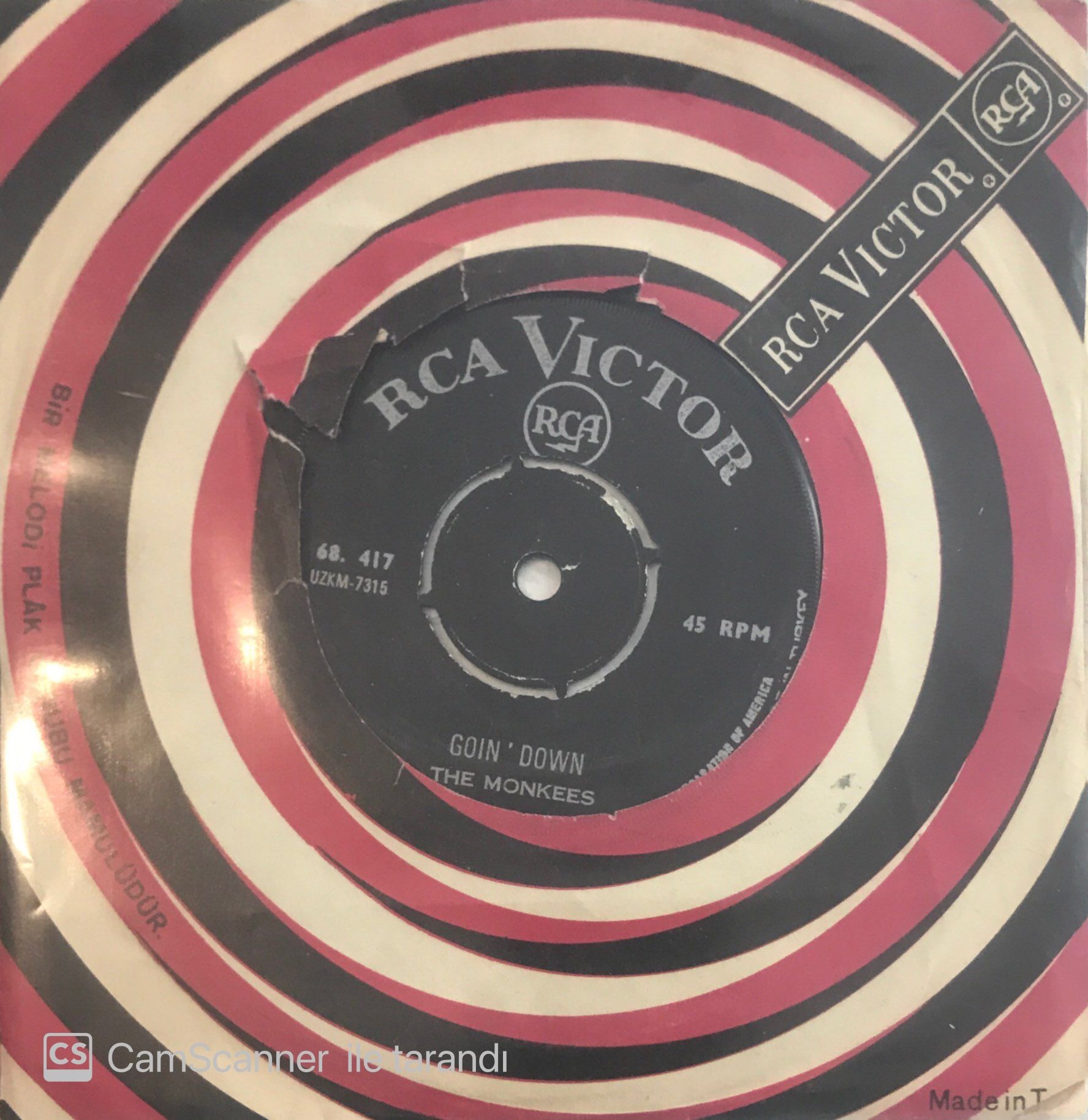 The Monkees Goin' Down 45lik
