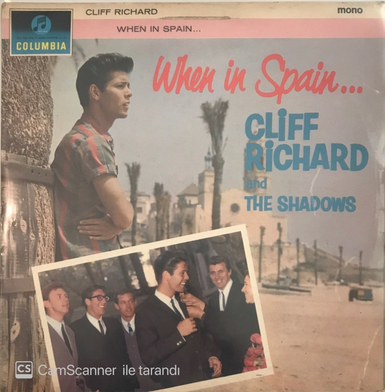 Cliff Richard and The Shadow When In Spain LP