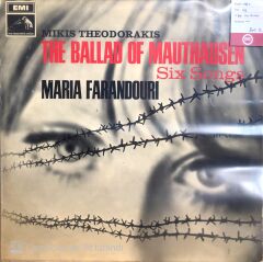 Mikis Theodorakis - Maria Farandouri / The Ballad Of Mauthausen - Six Songs LP