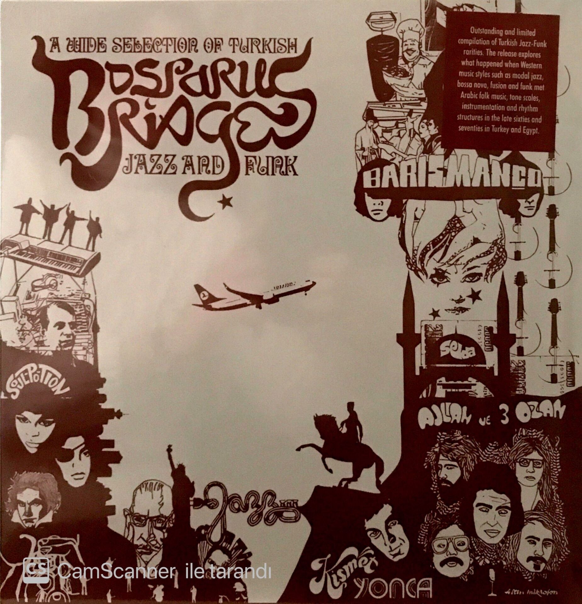Bosporus Bridges / A Wide Selection Of Turkish Jazz And Funk 1968-1978 LP