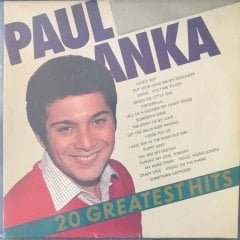 Paul Anka 20 Greatest Hits LP