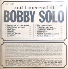 Tutti I Successi Di Bobby Solo LP