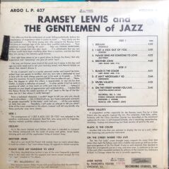 Ramsey Lewis and The Gentlemen of Jazz LP
