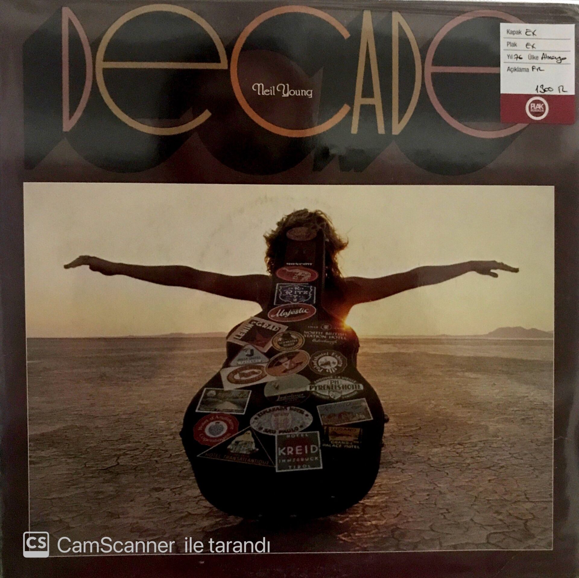 Neil Young Decade 3 LP