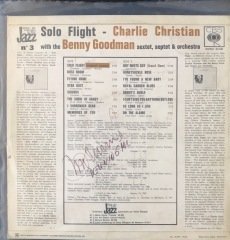 Charlie Christian With The Benny Goodman Solo Flight LP