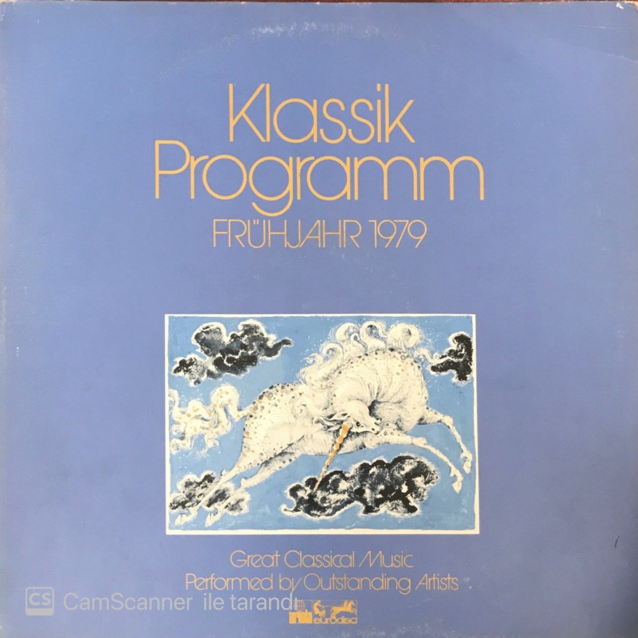 Klassik Programm Frühjahr 1979 Great Classical Music Çift LP