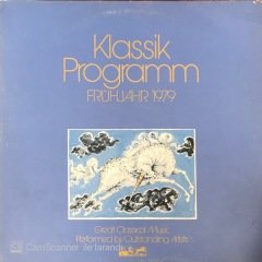Klassik Programm Frühjahr 1979 Great Classical Music Çift LP