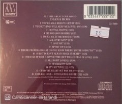 Diana Ross All The Great Love Songs CD