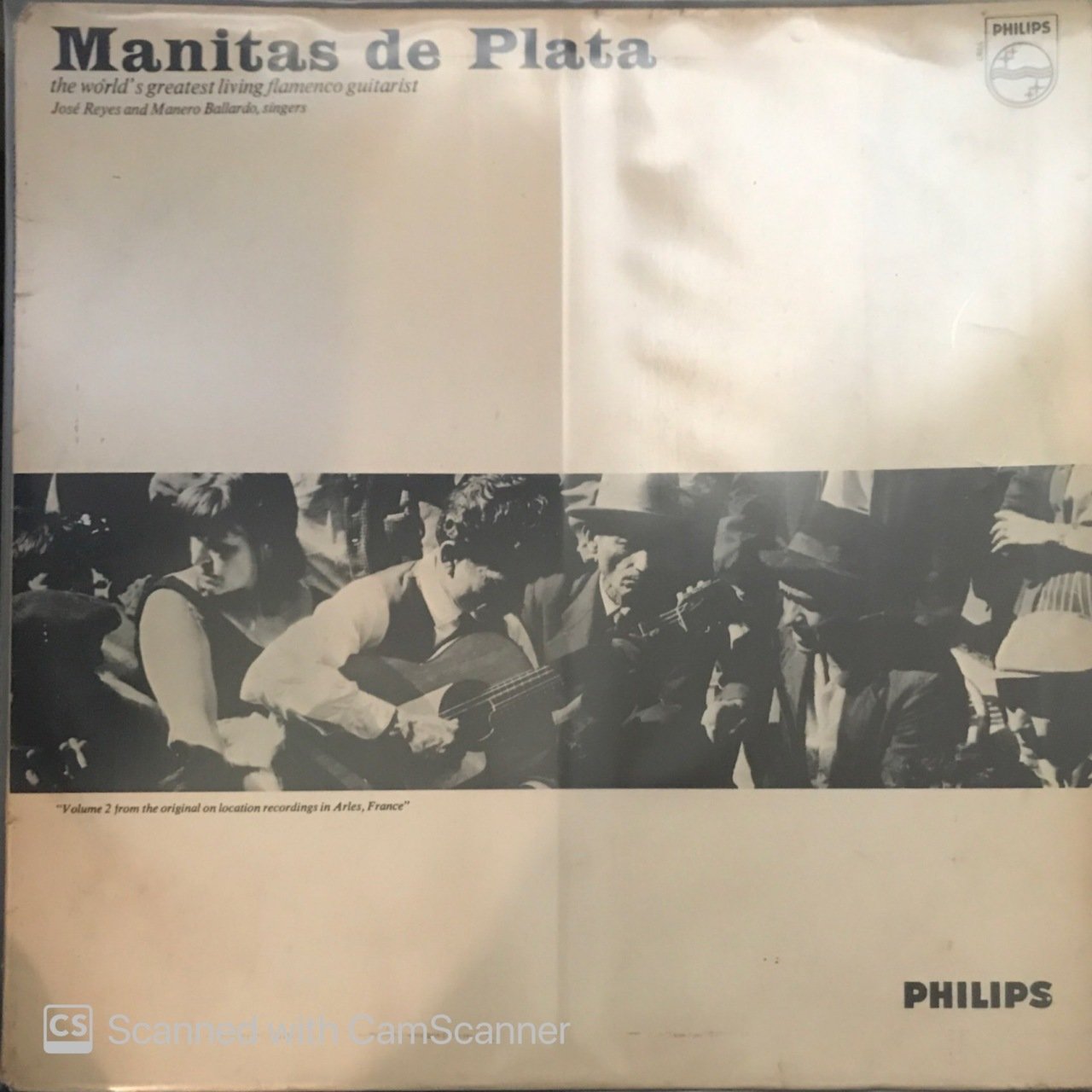 Manitas De Plata Flamenco Guitar LP